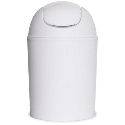 Balde Lixo Basculante Plástico Branco 5 Lt