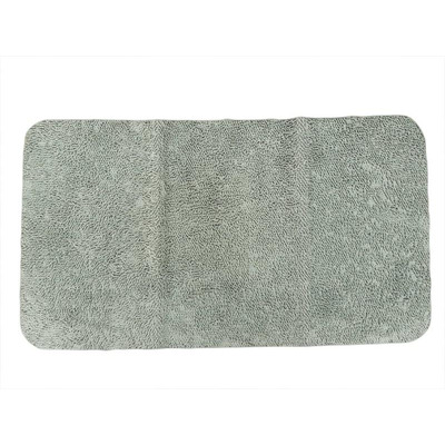 Tapete Ciniglia Riccio 50x90cm Cinza