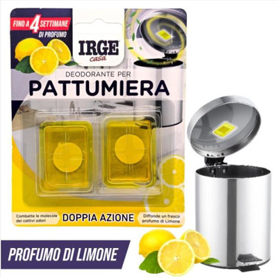 Perfumador Caixote Lixo Citrinos - Conjunto 2 Unidades 7 Gr