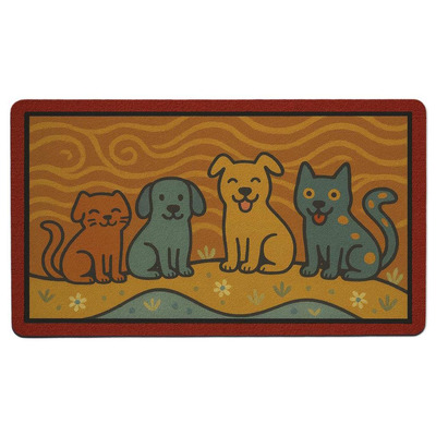 Tapete Magic 39x68 Cm Cani Naif - R22535