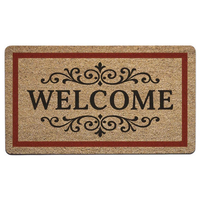 Tapete Magic 39x68 Cm Welcome Bordo - R22550