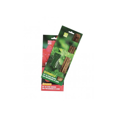 30 Paus de Incenso Citronela Ou Gerânio   Porta Incenso