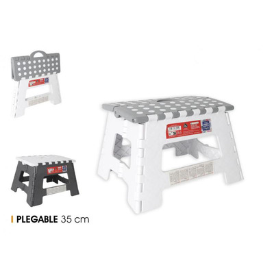 Banco Dobrável Médio 35x35x23cm Até 150 Kg