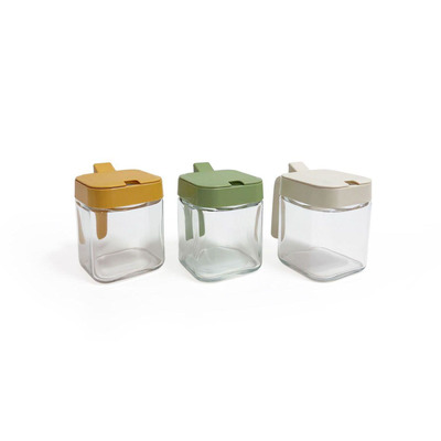 Dispensador de Especiarias Vidro pp 10x7x9 Cm - 270 Ml